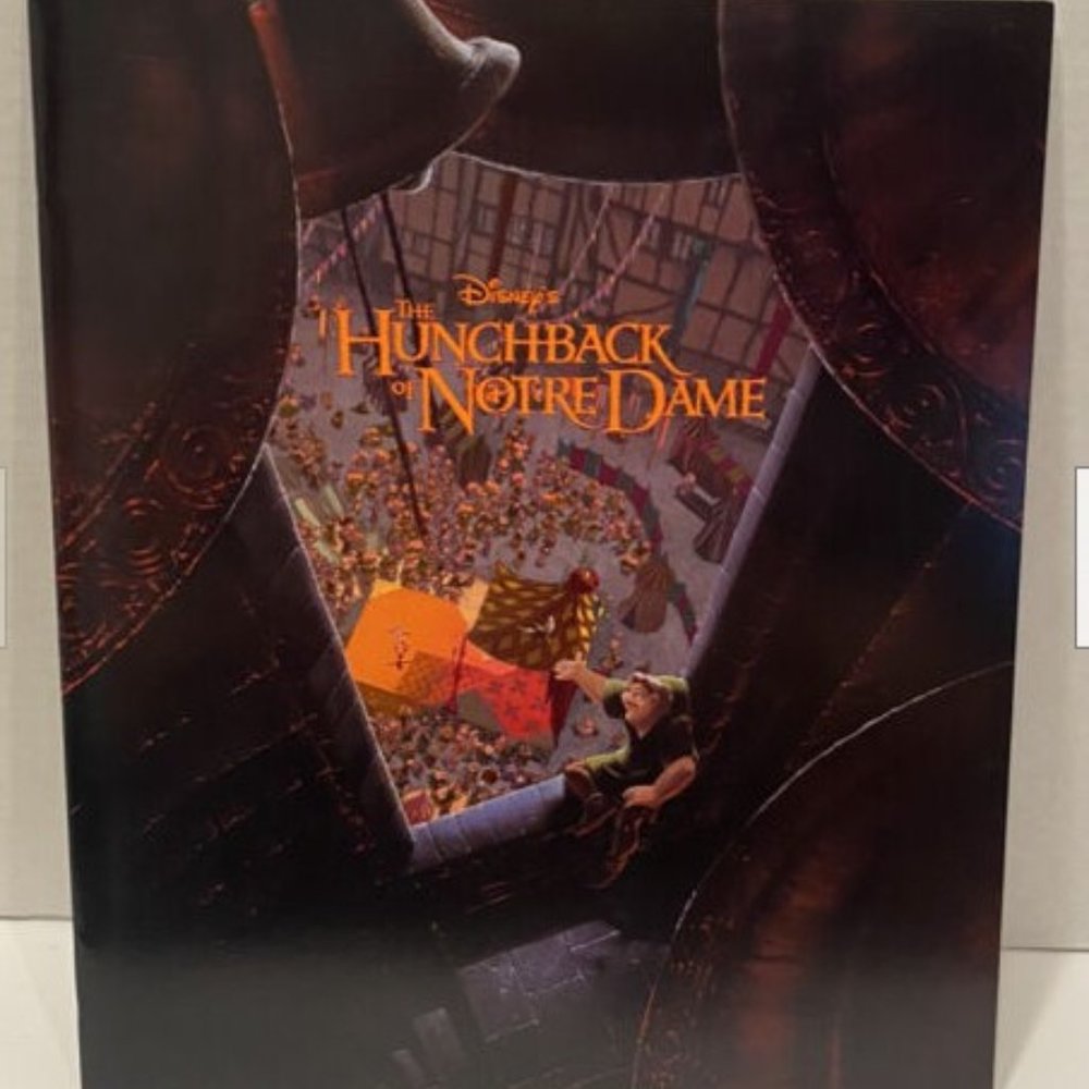 Hunchback Of Notre Dame Premiere Superdome Disney Program Poster Festival Of Fun